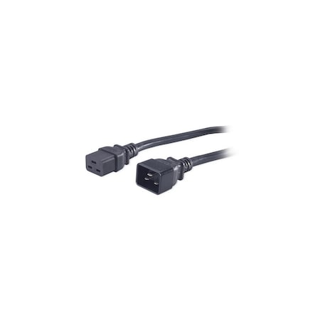 Apc IEC POWER CORD, C19 TO C20, 6.6FT (2.0M),  AP9877